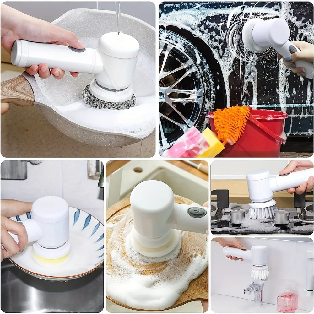 POWERSPIN ELECTRIC SCRUBBER