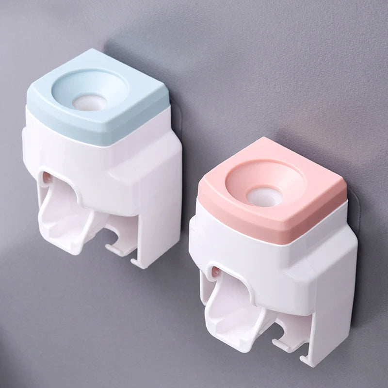AUTOMATIC TOOTHPASTE DISPENSER & HOLDER