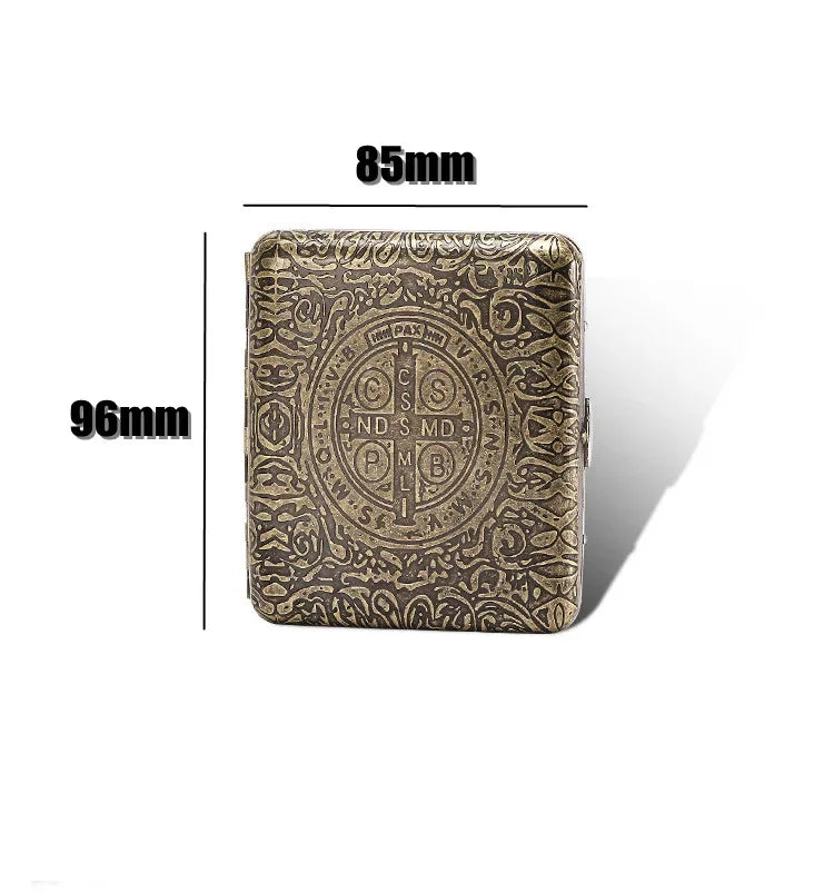 VINTAGE METAL CIGARETTE CASE