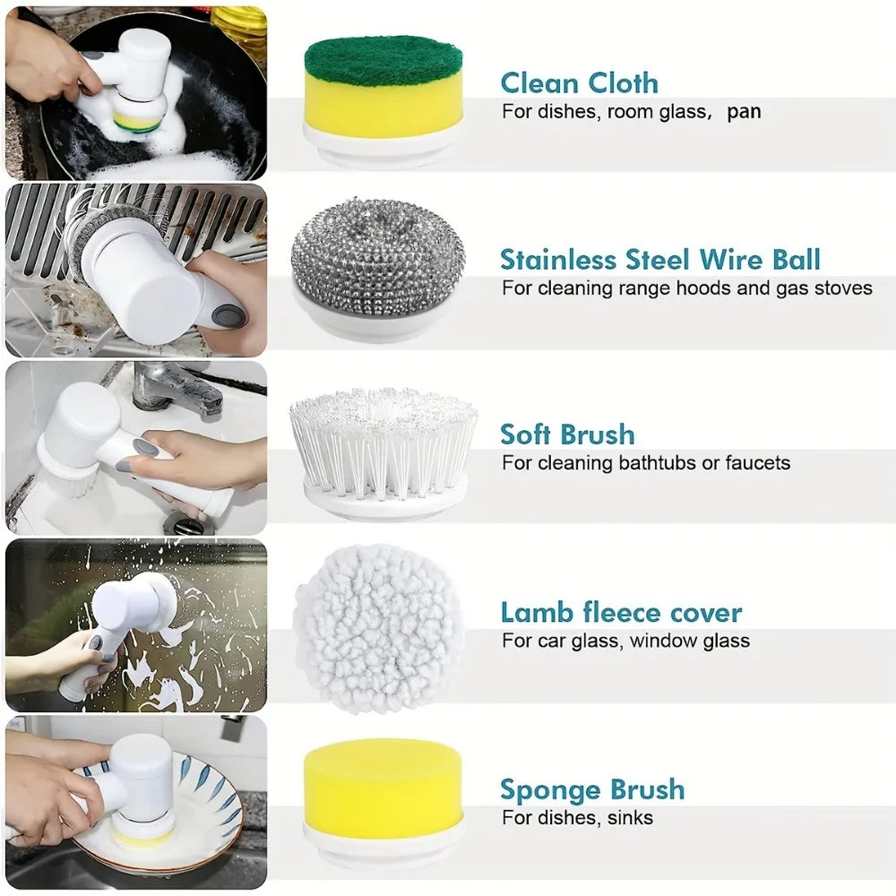 POWERSPIN ELECTRIC SCRUBBER