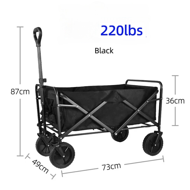 FOLDABLE OUTDOOR TROLLEY