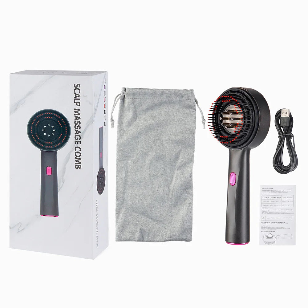 Electric Scalp Massage & Oil Applicator Comb