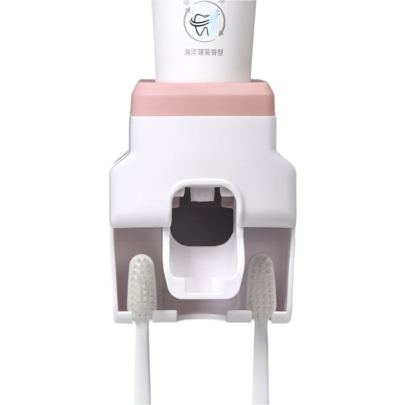 AUTOMATIC TOOTHPASTE DISPENSER & HOLDER