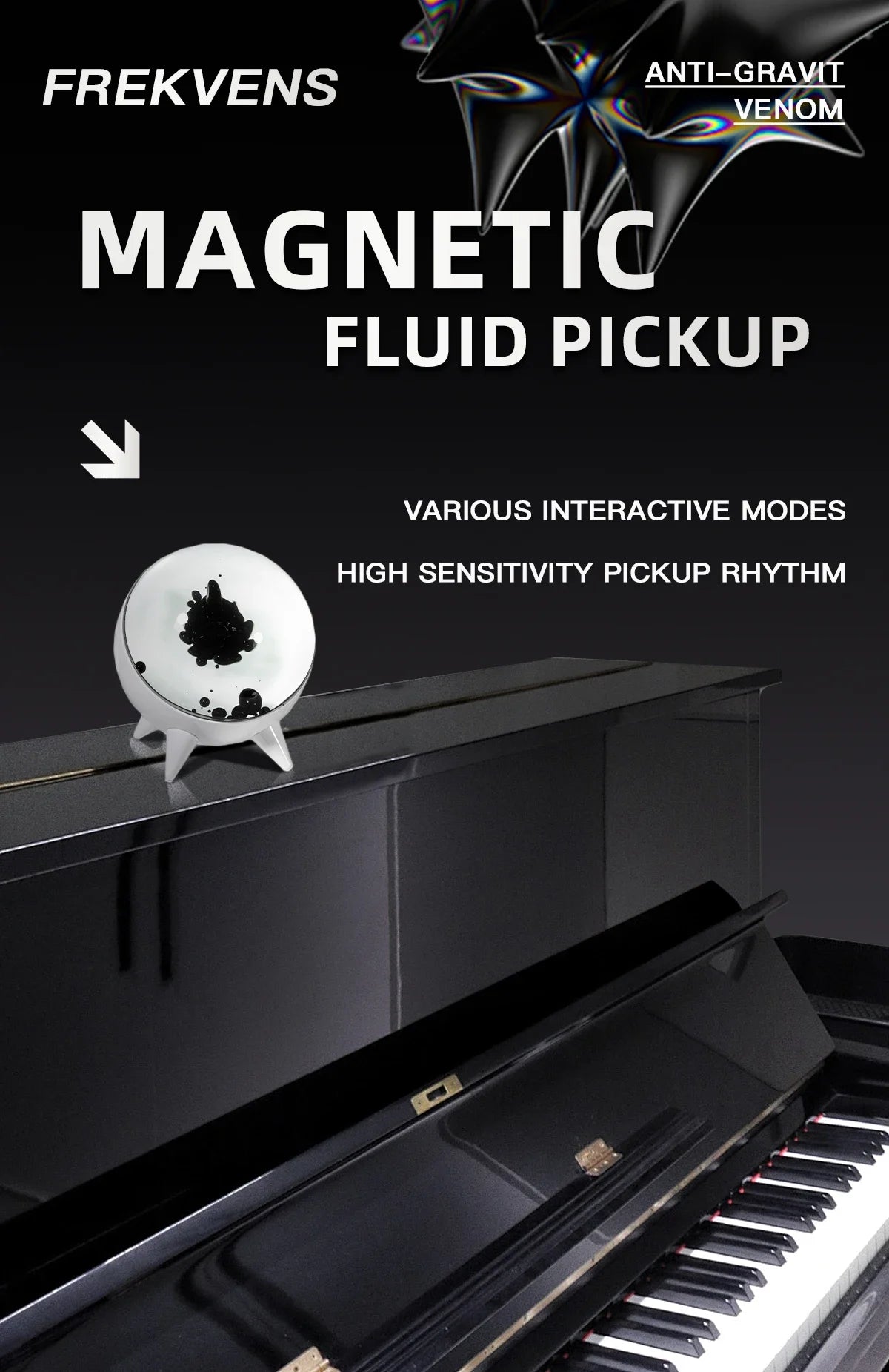 FERROFLUID VISUALIZER SPEAKER