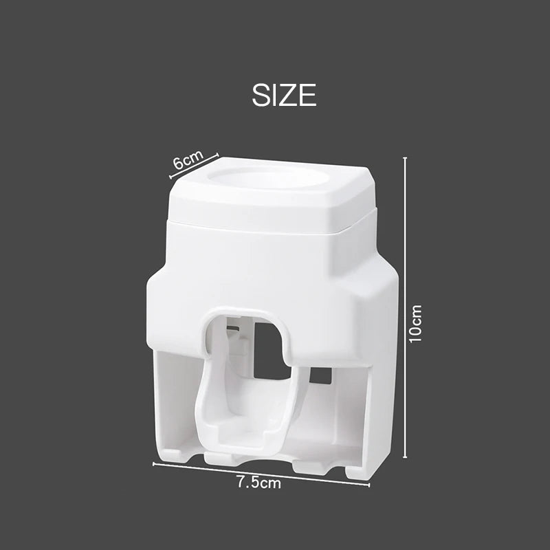 AUTOMATIC TOOTHPASTE DISPENSER & HOLDER