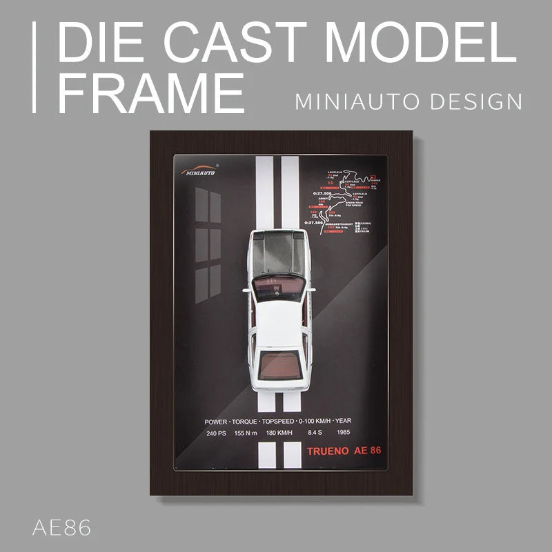 3D RACING CAR MODEL PHOTO FRAME