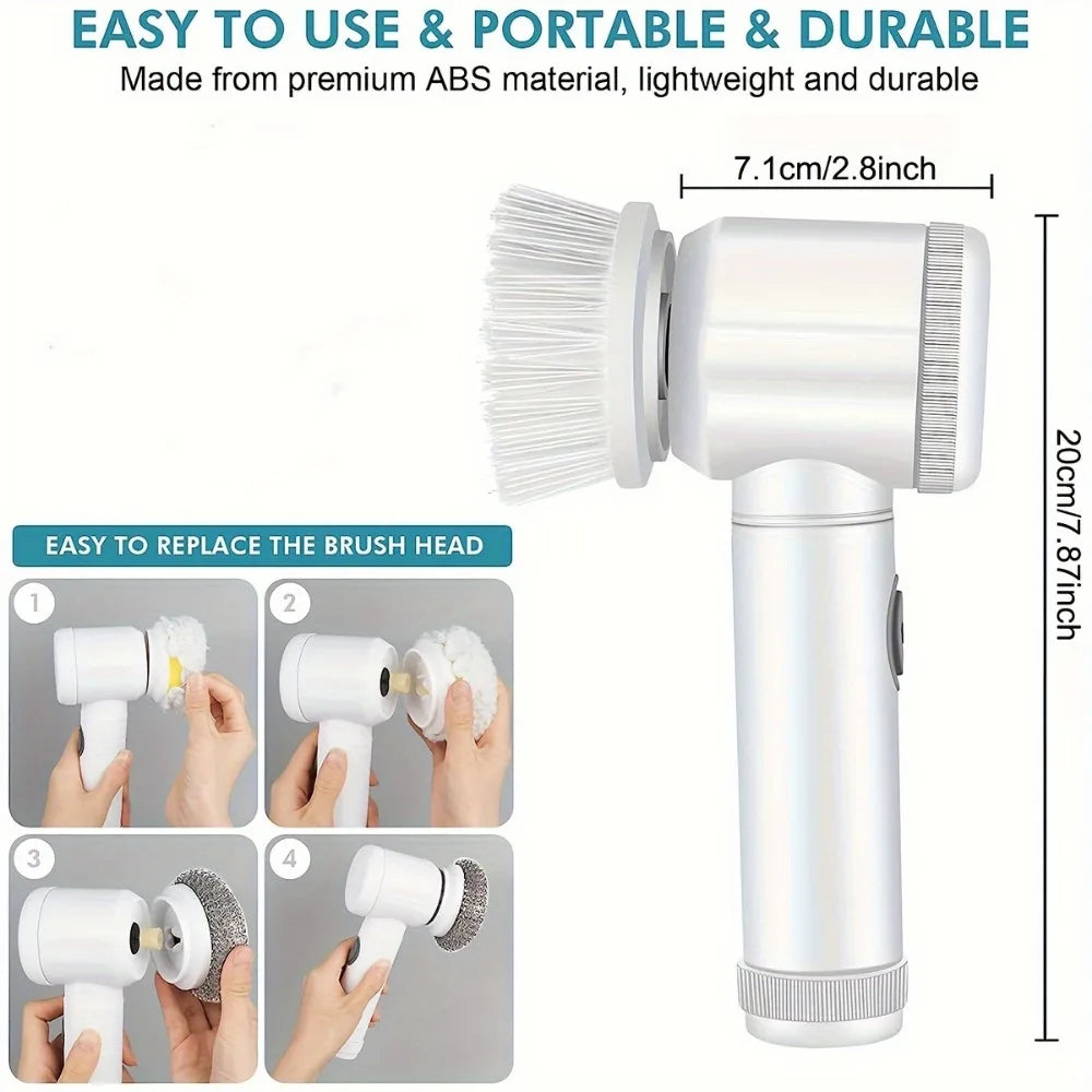 POWERSPIN ELECTRIC SCRUBBER