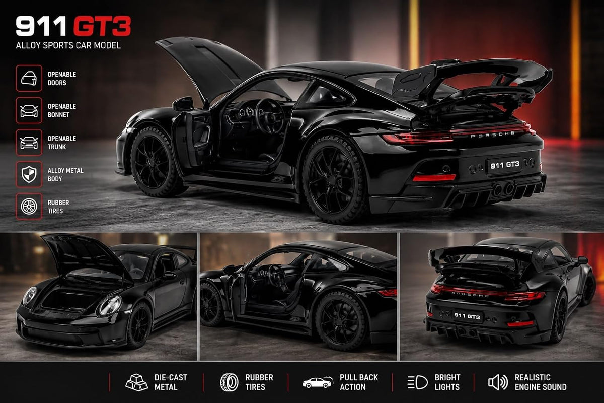 1:32 Scale Diecast Sports Car Model
