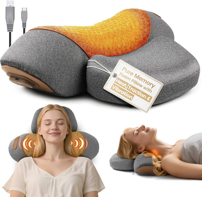 Heated Neck Massage Pillow