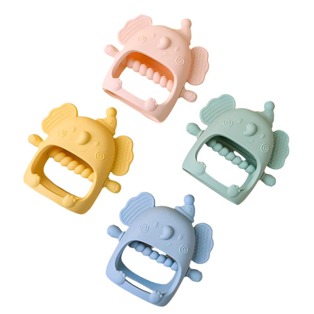 SILICONE ELEPHANT TEETHER