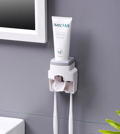 AUTOMATIC TOOTHPASTE DISPENSER & HOLDER