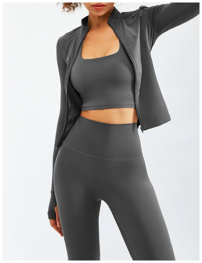 WOMEN 3 PIECE ACTIVEWEAR SET