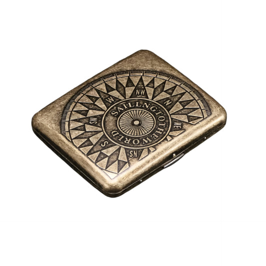 VINTAGE METAL CIGARETTE CASE