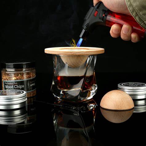 GLASS TOP COCKTAIL SMOKER