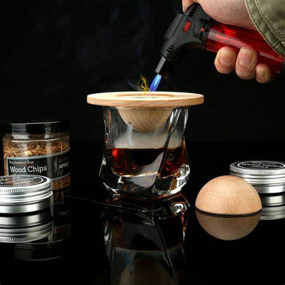 GLASS TOP COCKTAIL SMOKER