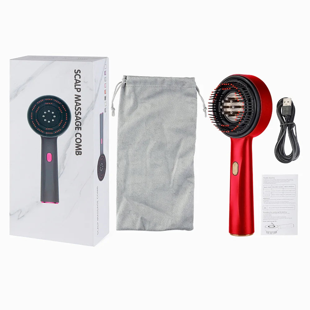 Electric Scalp Massage & Oil Applicator Comb