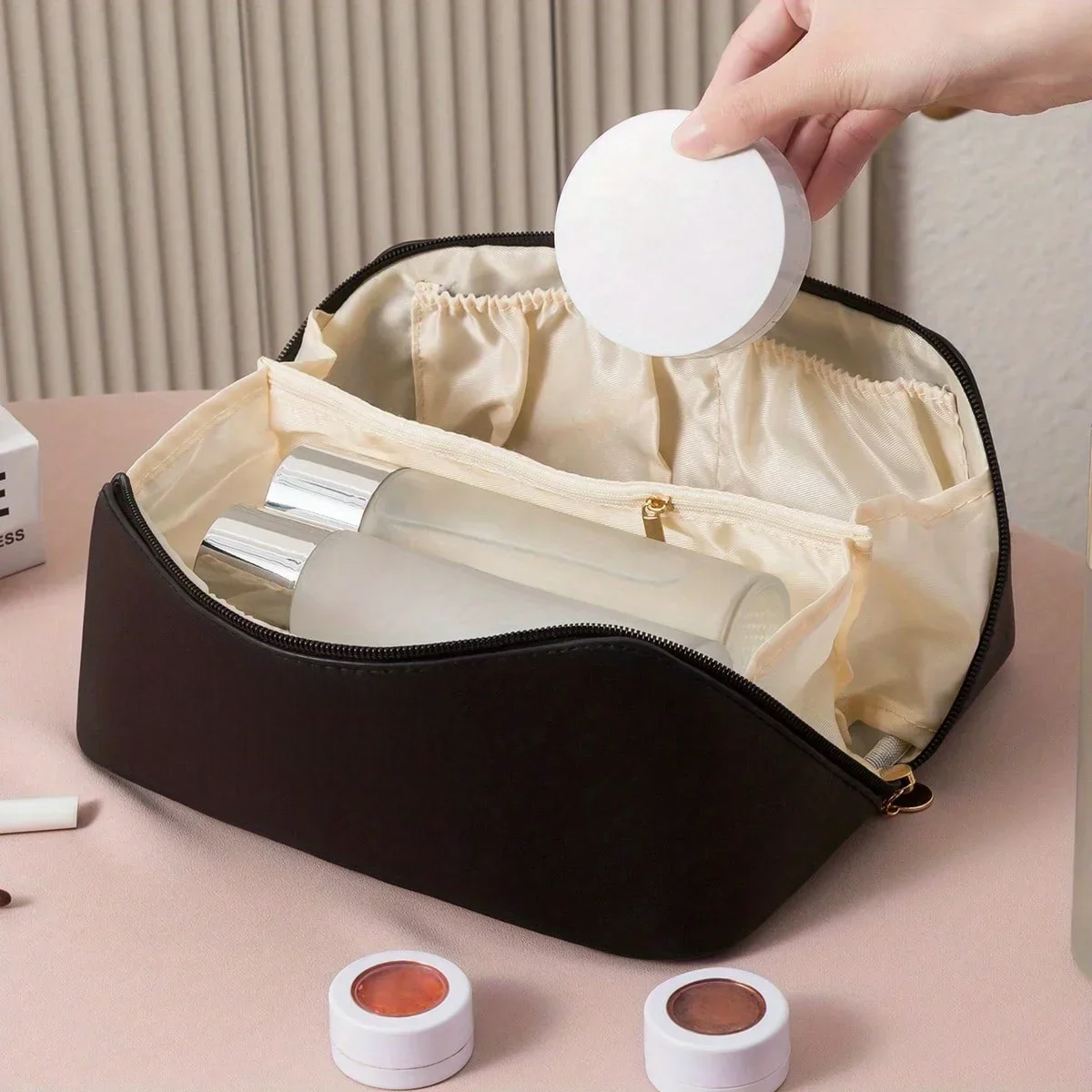 MAKEUP ORGANIZER TRAVEL BAG