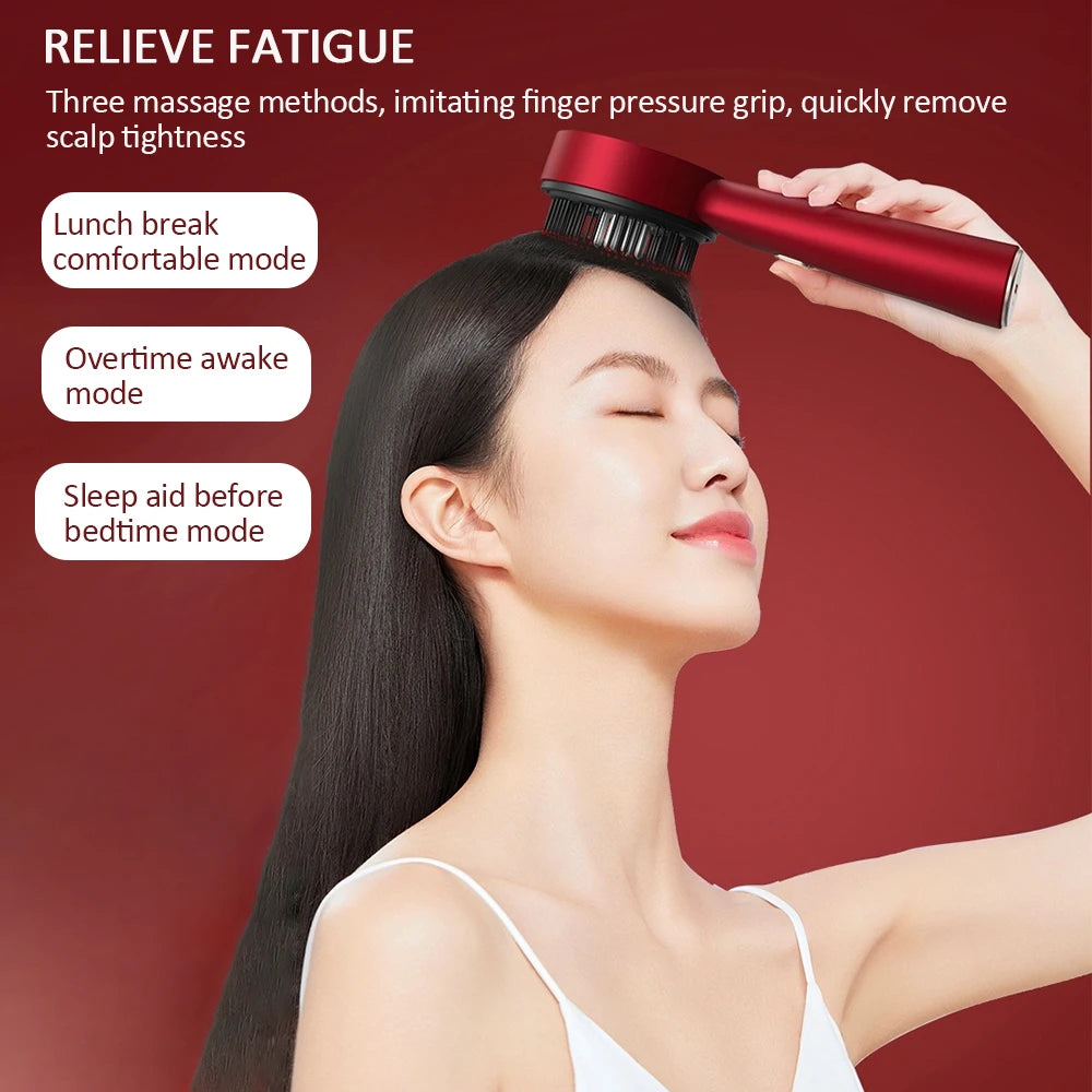 Electric Scalp Massage & Oil Applicator Comb