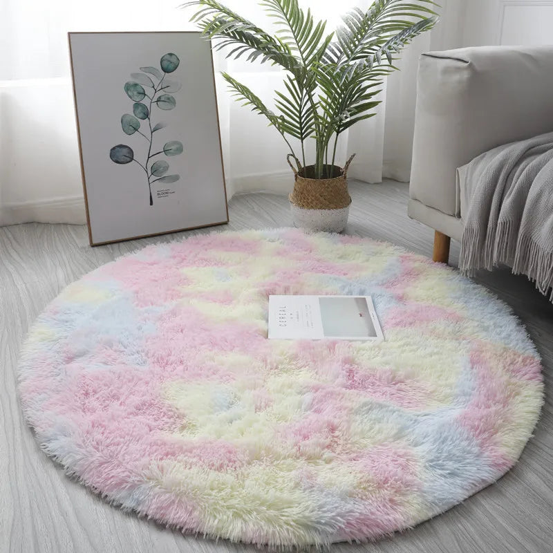 SUPER SOFT ROUND RUG