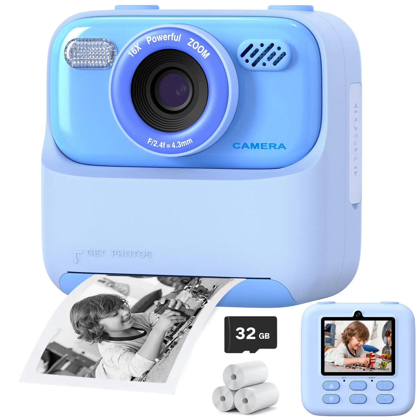 INSTANT PRINT KIDS CAMERA