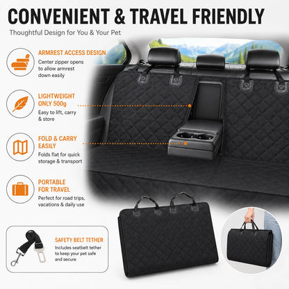 Waterproof Dog Car Seat Cover