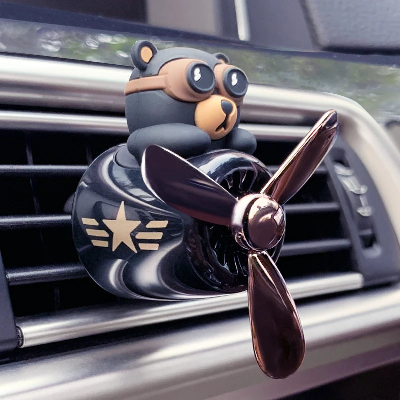 PILOT BEAR CAR AIR FRESHNER