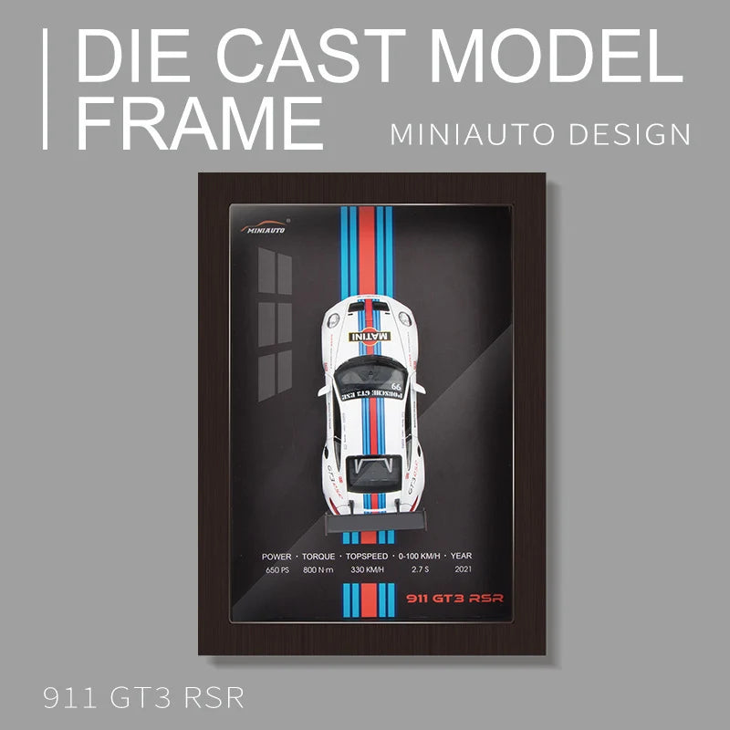 3D RACING CAR MODEL PHOTO FRAME