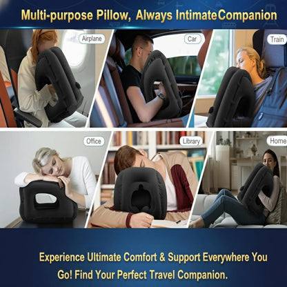 Inflatable Travel Neck Support Pillow