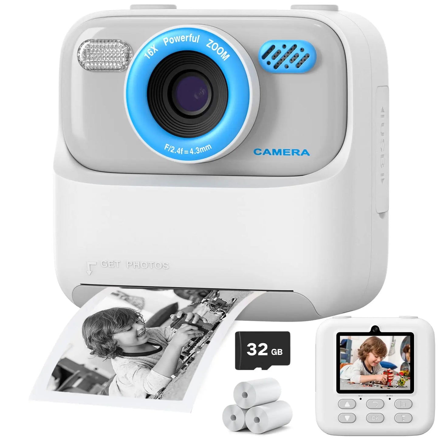 INSTANT PRINT KIDS CAMERA