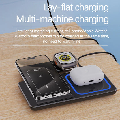 3-in-1 FAST WIRELESS CHARGING STAND