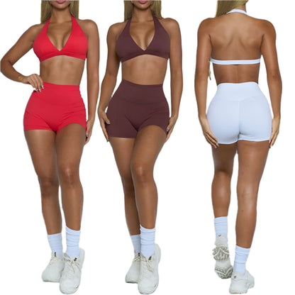 GYM BRA & SHORTS SET