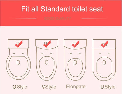 FOLDING PORTABLE TOILET SEAT