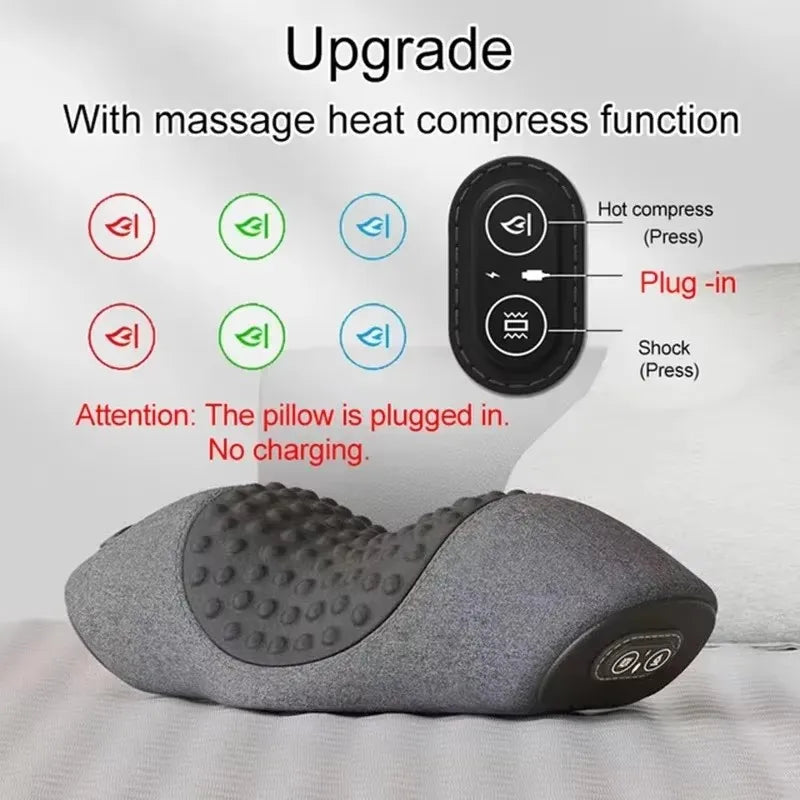Heated Neck Massage Pillow