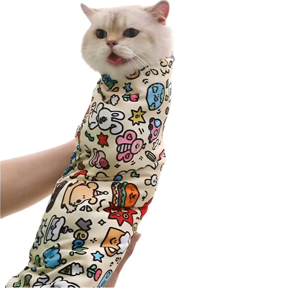 CAT GROOMING WRAP