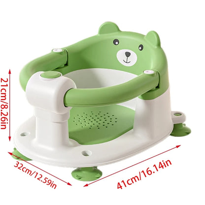 INFANT BATH CHAIR WITH SUCTION CUPS & BACKREST