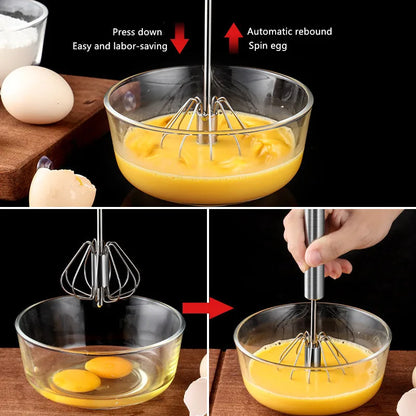 SEMI-AUTOMATIC EGG BEATER