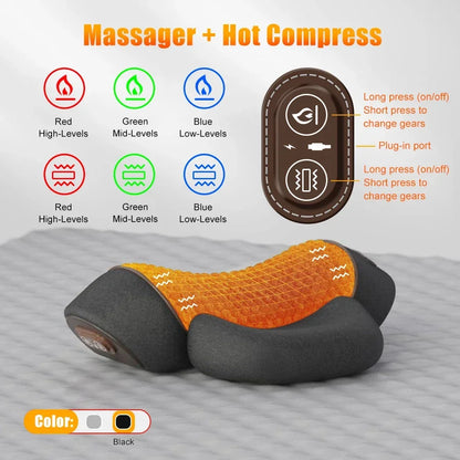 Heated Neck Massage Pillow