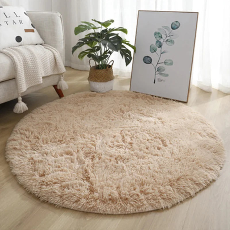 SUPER SOFT ROUND RUG