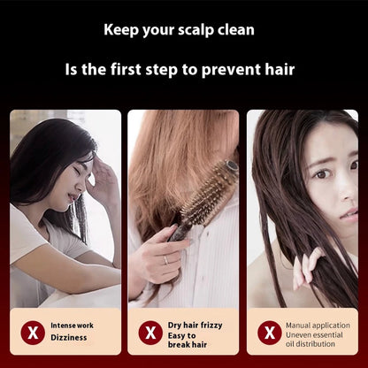 Electric Scalp Massage & Oil Applicator Comb