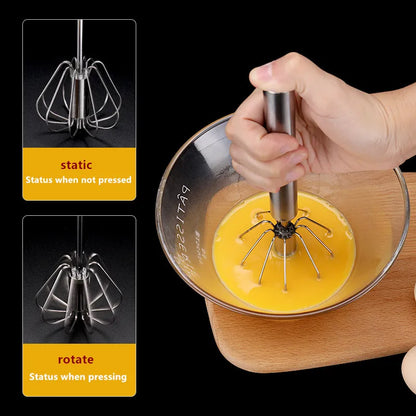 SEMI-AUTOMATIC EGG BEATER