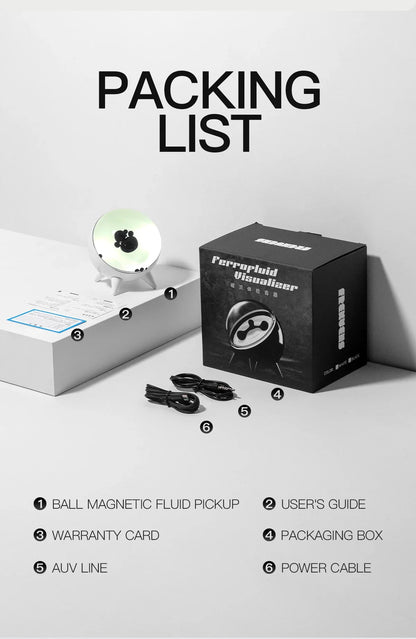 FERROFLUID VISUALIZER SPEAKER