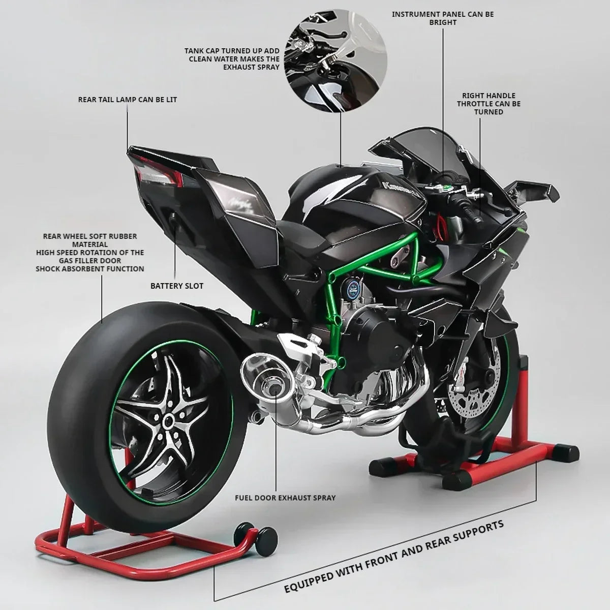 SUPERSIZED MOTORCYCLE MODEL