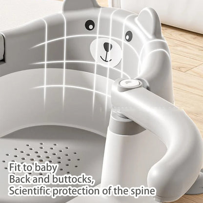 INFANT BATH CHAIR WITH SUCTION CUPS & BACKREST