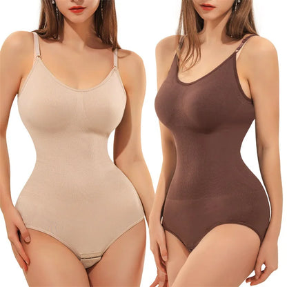 V-NECK SPAGHETTI STRAP BODYSUIT