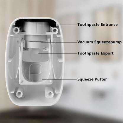 AUTOMATIC WALL-MOUNTED TOOTHPASTE DISPENSER