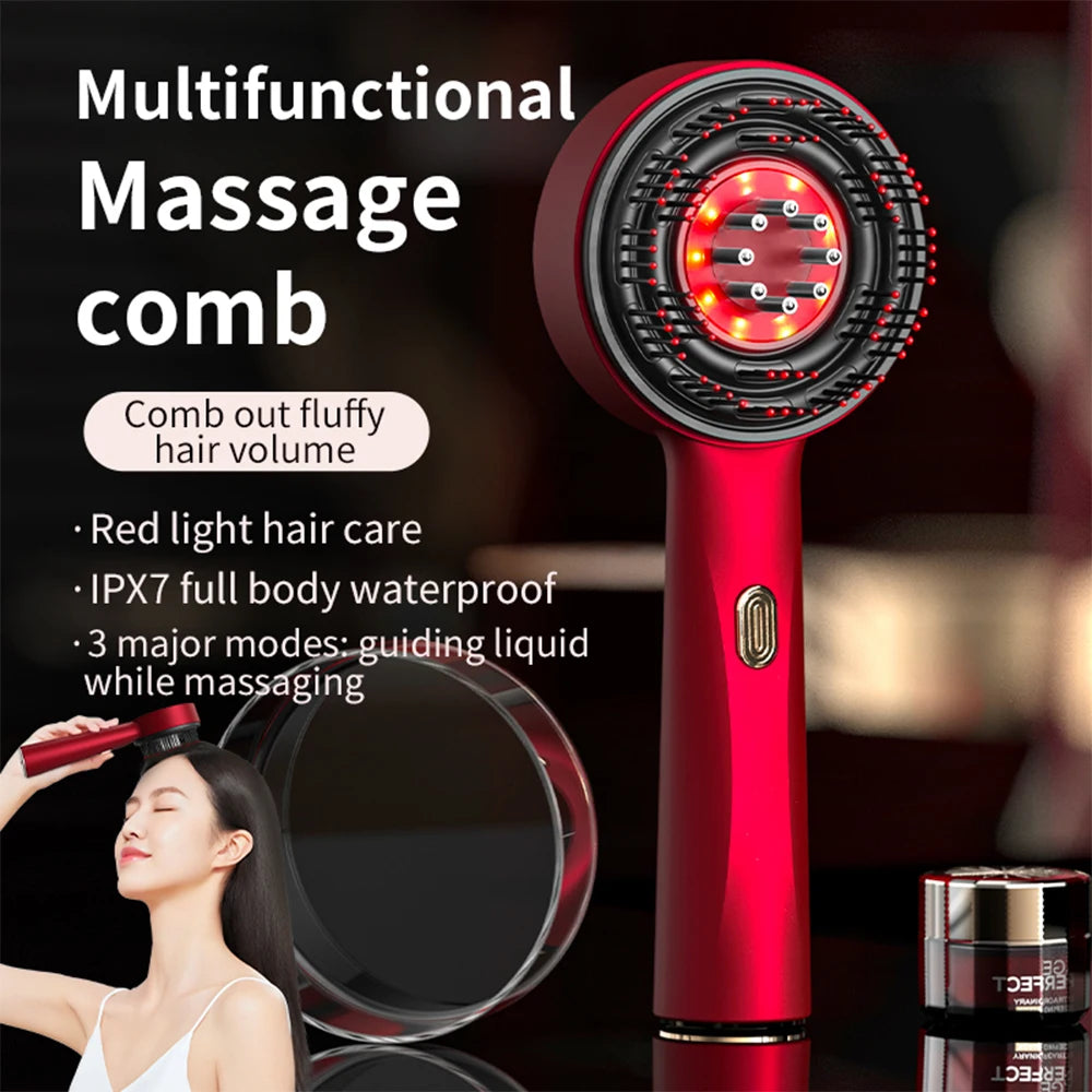 Electric Scalp Massage & Oil Applicator Comb