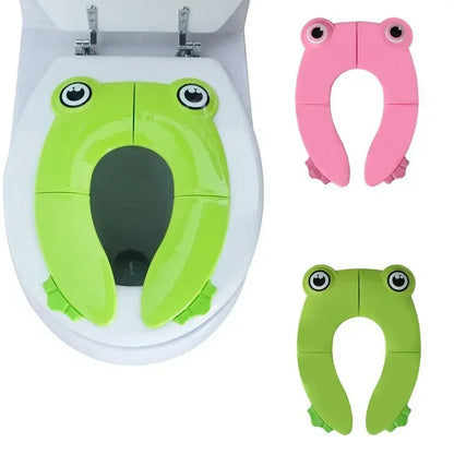 FOLDING PORTABLE TOILET SEAT