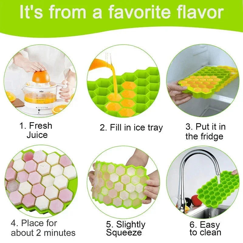 SILICONE ICE CUBE MOLD