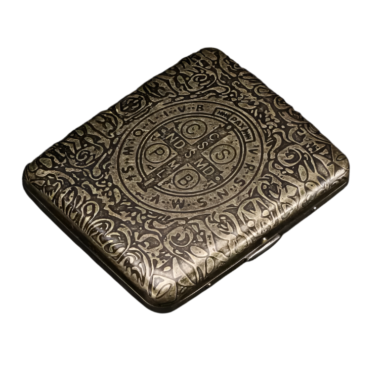 VINTAGE METAL CIGARETTE CASE