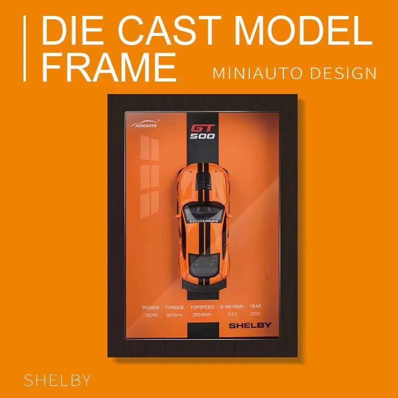 3D RACING CAR MODEL PHOTO FRAME